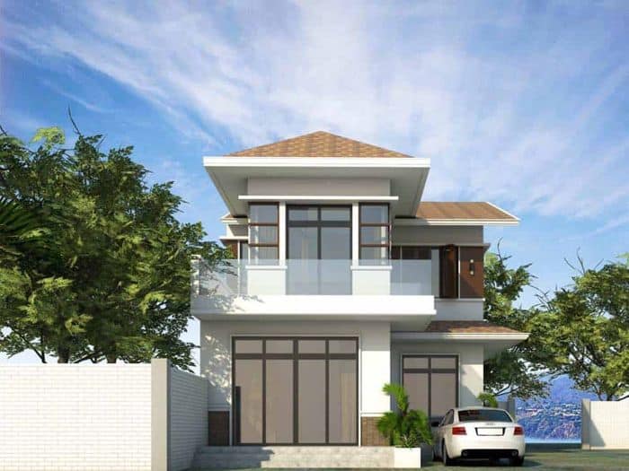 Chi phí xây dựng nhà 2 tầng diện tích 60m2