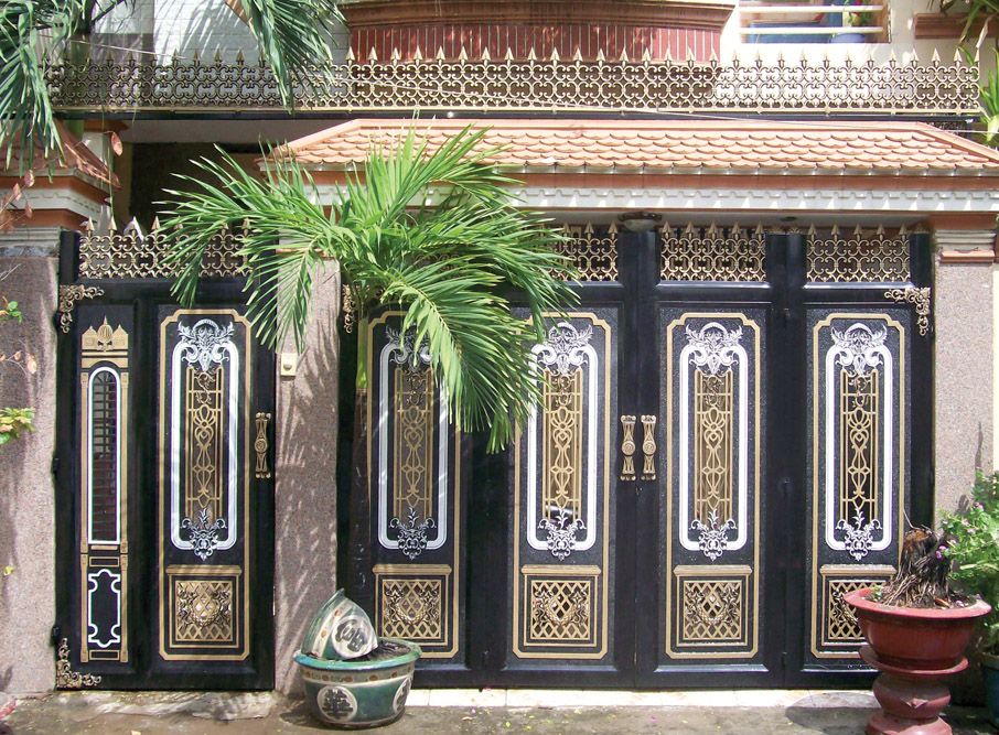 Báo Giá Cổng Nhôm đúc 2