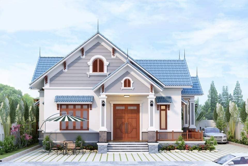 Ngoại Thất Nhà Cấp 4 đẹp 1